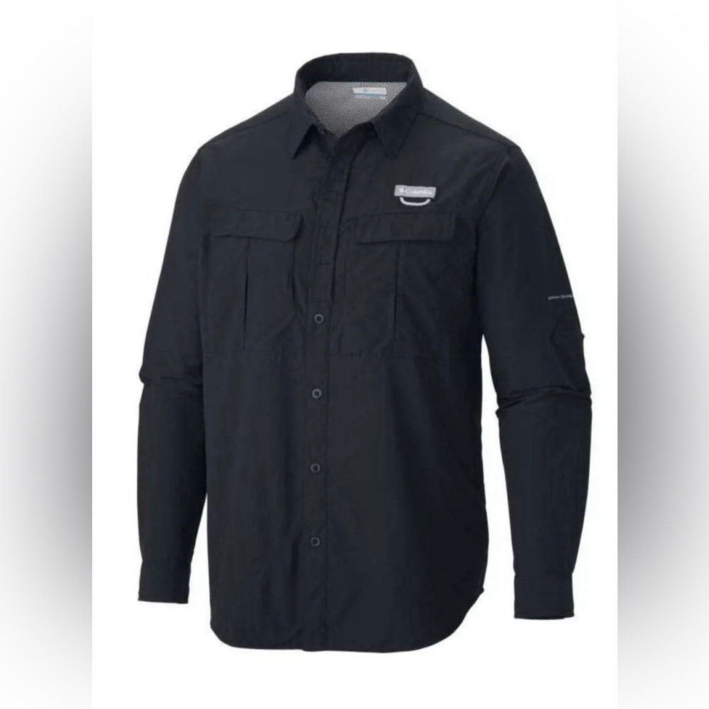 Columbia Cascades Explorer Black Long Sleeve Shirt
Size M